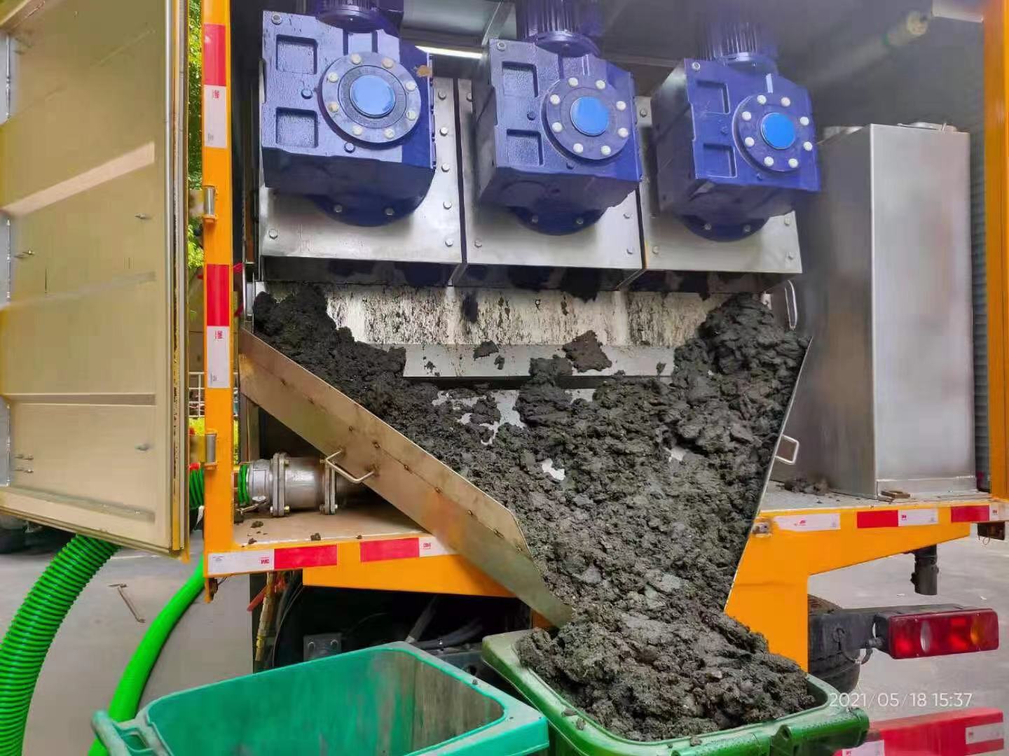 南明化粪池清掏城市维护站-泥浆净化干湿分离处理